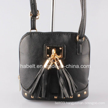 Square Solid Tassel Single Shoulder Bags